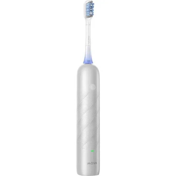 Brosse à dents électrique - MOVA - FRESH PRO - Silver - Oscillo-rotatif à pulsations