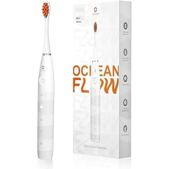Brosse à Dents Électrique - OCLEAN - Oclean Flow - 5 Modes - Autonomie 180 Jours - Minuterie 2 min