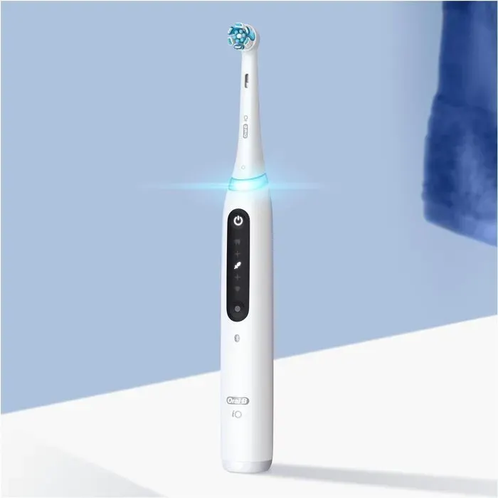 Brosse à dents électrique - ORAL-B - iO 5 - Bluetooth - 5 modes - Capteur de pression