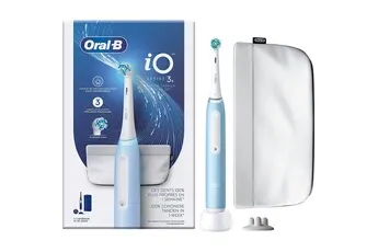 Brosse à dents électrique Oral-B iO3 ICE BLUE EDITION CADEAUX — coloris Bleu