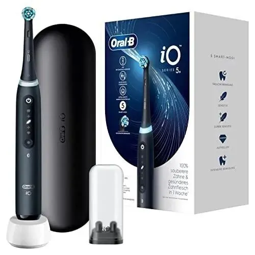 Brosse À Dents electrique Oral-b Io5 Series Noire + etui — vue 2
