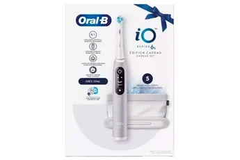 Brosse à dents électrique Oral-B IO6 GRISE - édition Cadeau