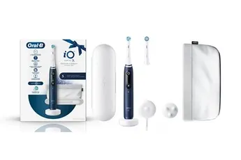 Brosse à dents électrique Oral-B IO7 BLEUE EDITION CADEAU