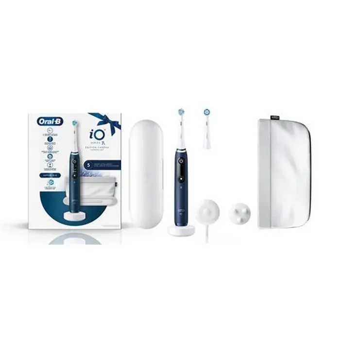 Brosse à dents électrique Oral-B IO7 BLEUE EDITION CADEAU — vue 2