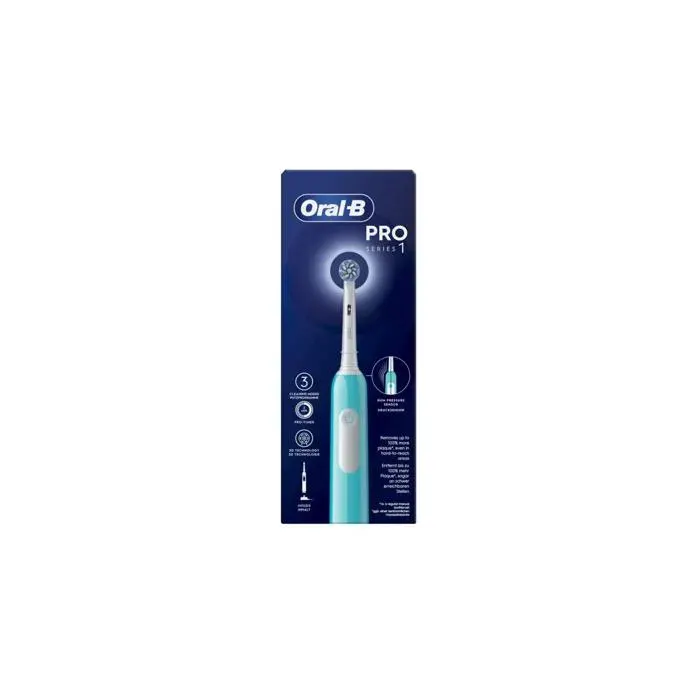 Brosse à dents électrique - ORAL-B - Série 1 - Rechargeable - 40000 oscillations/min - 3 modes de brossage