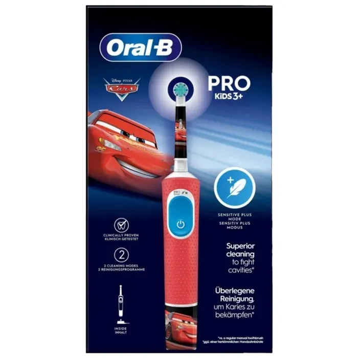 Brosse à dents électrique - Oral-B - Vitality Pro 103 - Rechargeable - 2 modes - Pour enfants
