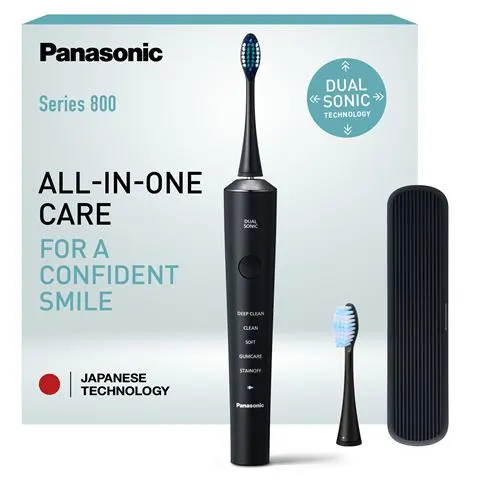 Brosse à dents électrique Panasonic EW-DC75-K503 Noir