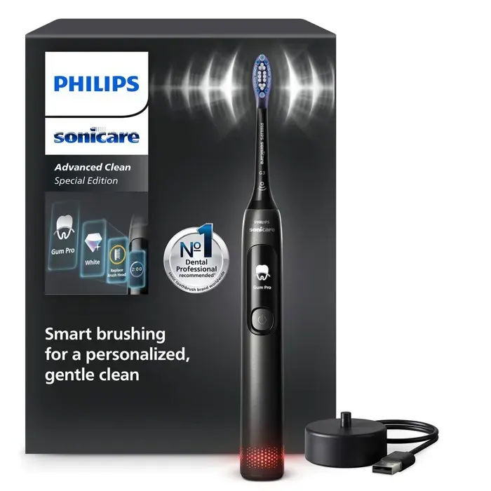 Brosse à dents électrique Philips HX3792/11 Noir Rouge — vue 3