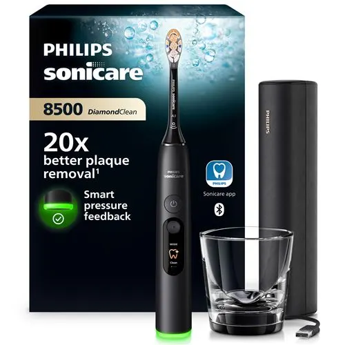 Brosse à dents électrique Philips Sonicare DiamondClean 8500 HX8513/12 Noir