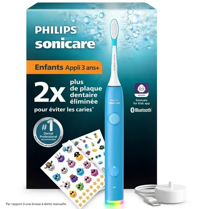 Brosse à dents électrique Philips Sonicare For Kids 3+ HX6600/12 Bleu — vue 2
