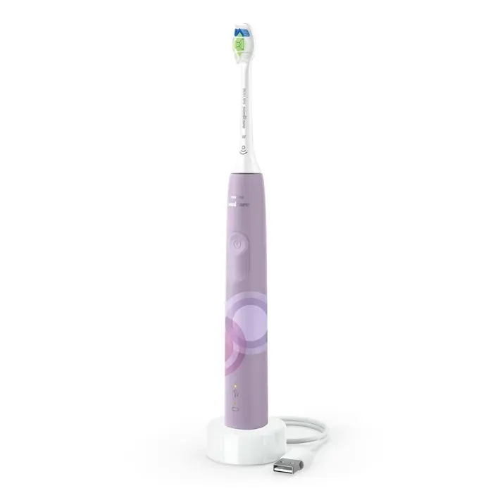 Brosse à dents électrique Philips Sonicare HX3689/44 Violet Blanc — vue 2
