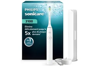 Brosse à dents électrique Philips Sonicare Series 3000 HX4033/21 — coloris Blanc