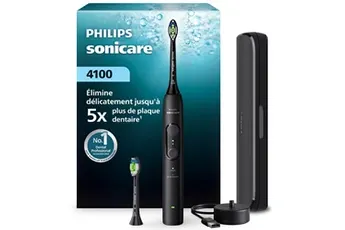 Brosse à dents électrique Philips Sonicare Series 4100 HX4044/52 — coloris Noire