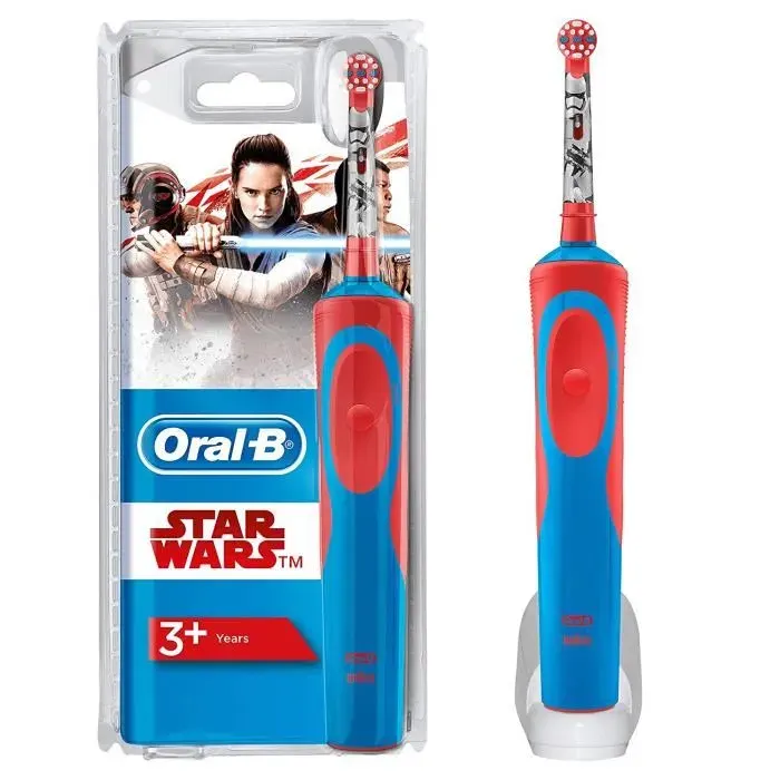 Brosse à Dents Électrique pour Enfants - Oral-B - Star Wars - Bleu