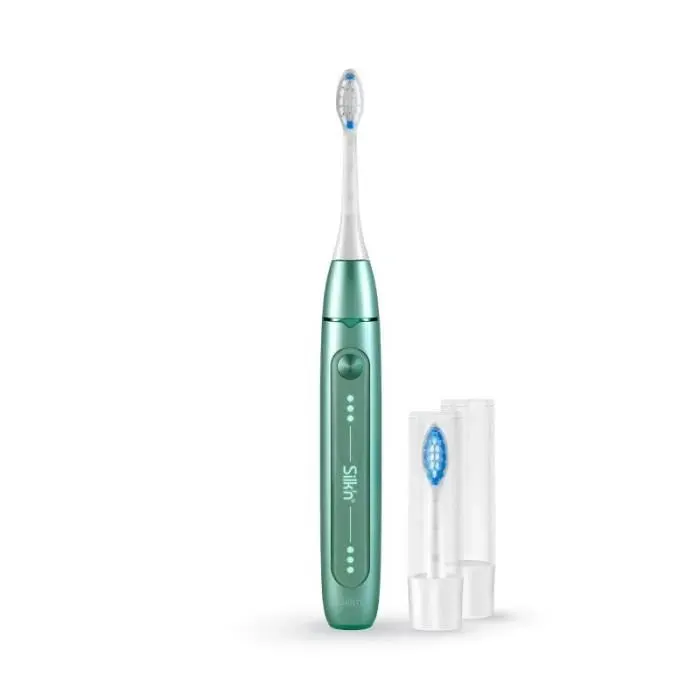 Brosse à dents électrique - SILKN - SY1PE1LG001 - Rechargeable - 37000 oscillations/min - 3 modes de brossage