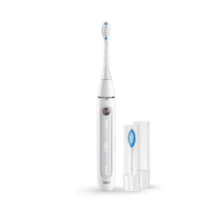 Brosse à dents électrique - SILKN - SY1PE1W001 - Sonique - Rechargeable - 37000 oscillations/minute