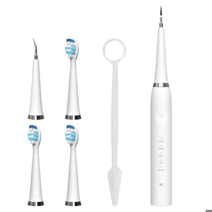 Brosse à dents électrique sonique 3 têtes de brosse + 1 pointe de sablage force Multi - vitesses ipx7 imp BROSSE A DENTS ELECTRIQUE