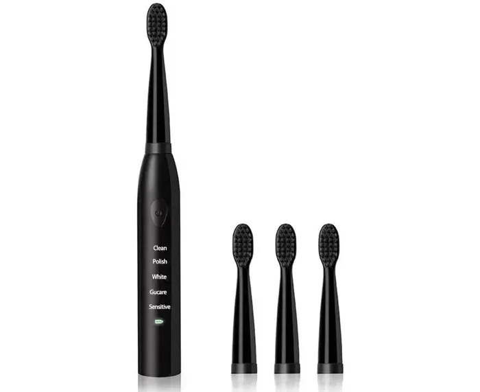 Brosse à dents électrique sonique pour enfants et adultes 5 modes avec minuterie intégrée de 2 minutes brosse à dents à ultras