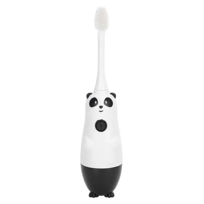 Brosse à Dents Électrique - TMISHION - Motif Panda - Poils Doux - 12000 Oscillations/min - Pour Enfants 2-12 Ans