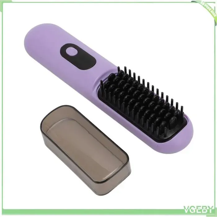 Brosse à lisser - FAFEICY - Portable - Sans fil - Batterie 2000mAh - 3 températures (160/180/200°C)