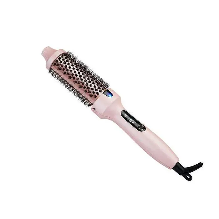 Brosse chauffante à ions négatifs pour brushing bouclage et lissage (prise UE)