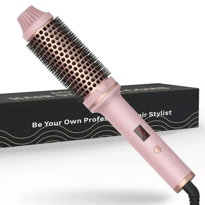 Brosse Chauffante - AUTREMENT - Thermal Brush - Écran LCD - 30W - 2 Températures