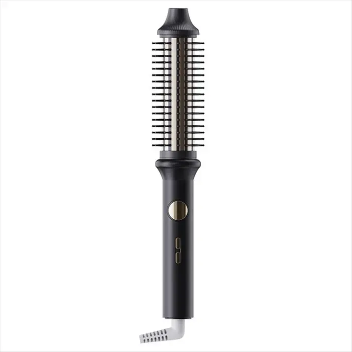 Brosse Chauffante Ionique Ronde pour un Look Brushing Fer à Friser avec 10 Réglages de Température Prise Européenne