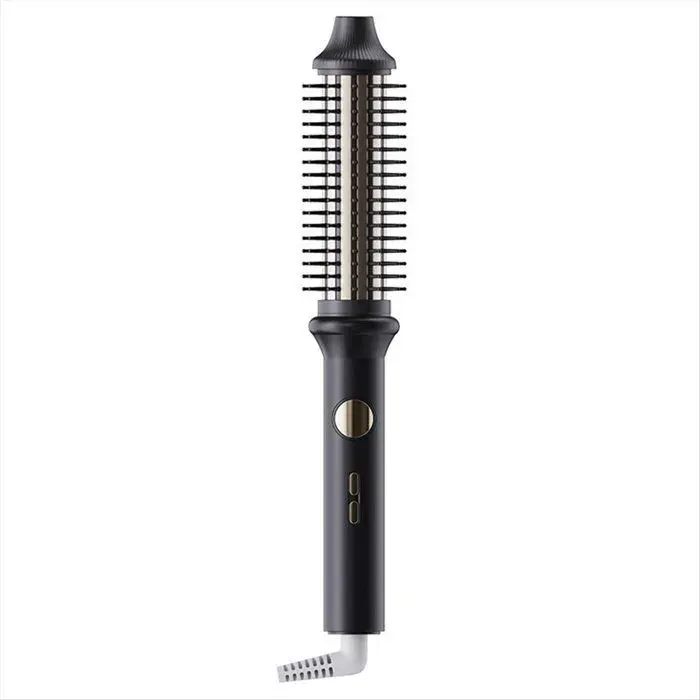 Brosse Chauffante Ionique Ronde pour un Look Brushing Fer à Friser avec 10 Réglages de Température Prise Européenne