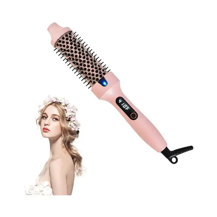 Brosse chauffante ronde de 3 - 8 cm (1 - 5 pouce) pour le brushing et le coiffage - pour des cheveux plus brillants et plus lisses