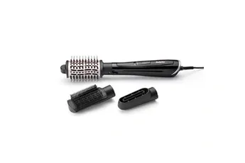 Brosse coiffante BaByliss - AS128E - Brosse soufflante NOIR-ROSE