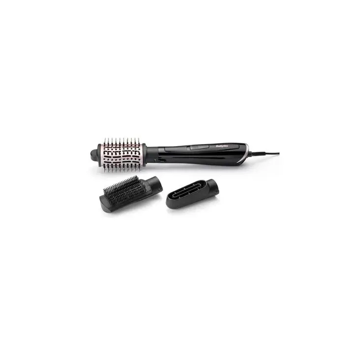 Brosse coiffante BaByliss - AS128E - Brosse soufflante NOIR-ROSE — vue 2