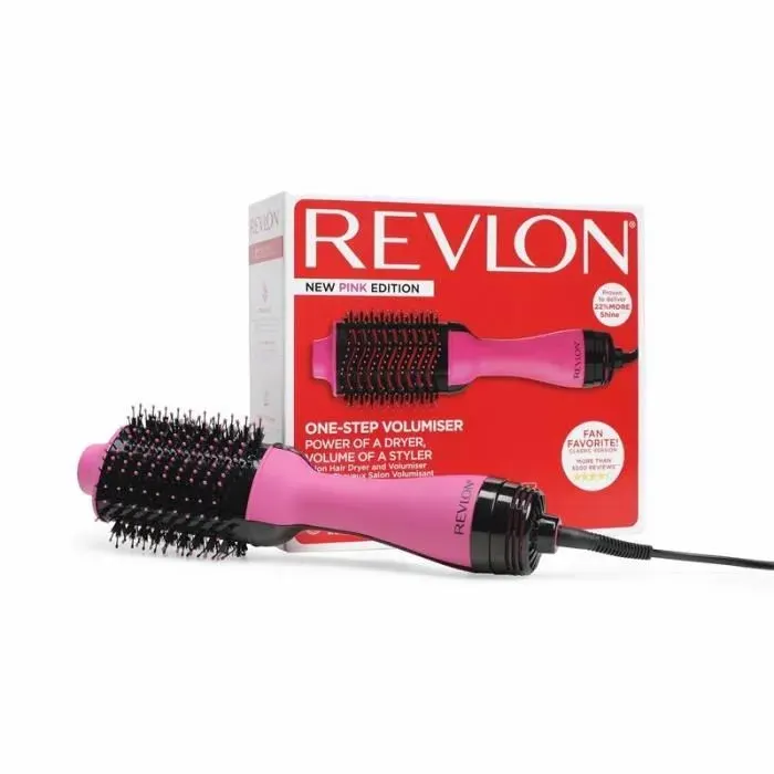 Brosse de séchage - REVLON - RVDR5222E - 2 en 1 - 3 températures - Ioniseur dair