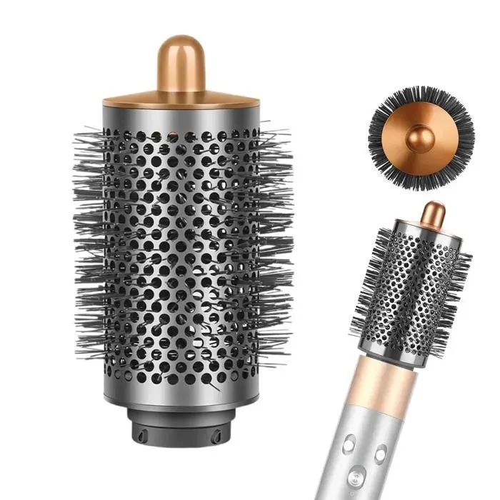 Brosse Dyson Airwrap Doré - Ronde Volumisante pour Cheveux Lisses ALURRA