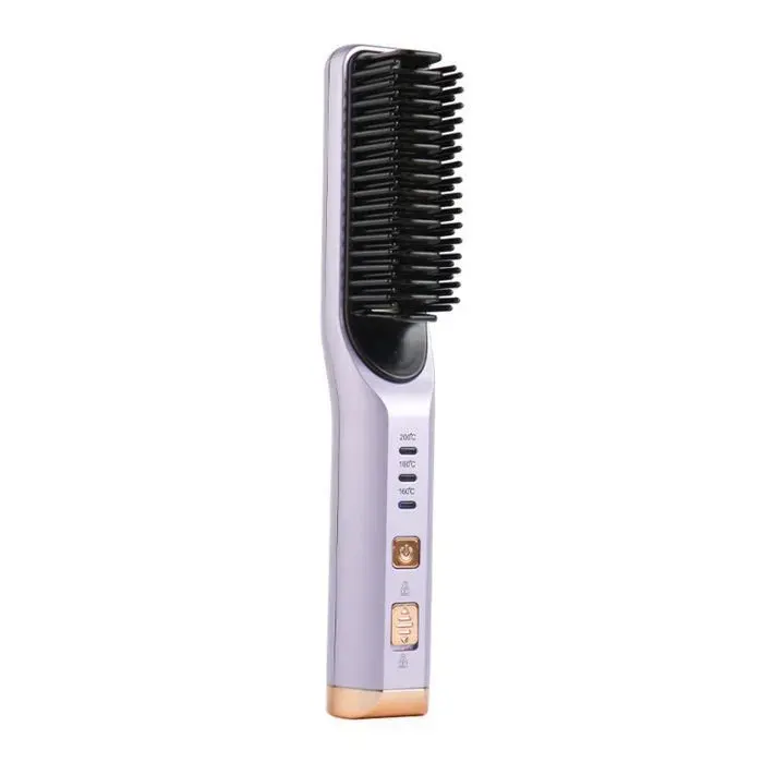 Brosse Lissante - - 5 cm - Chauffe rapide 30s - Autonomie 45 min - Technologie ionique ENEVAOCT