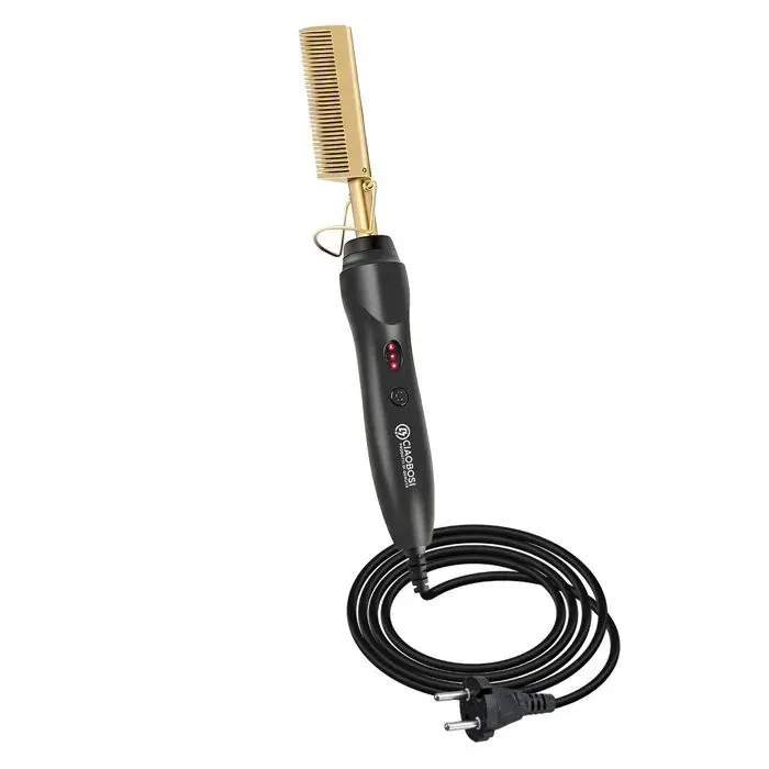 Brosse lissante - AVIZAR - Électrique - Céramique - 3 températures - Chauffage PTC aluminium