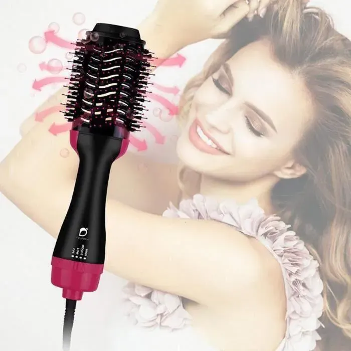 Brosse Lissante Chauffante Peigne de chauffage électrique Sèche à cheveux