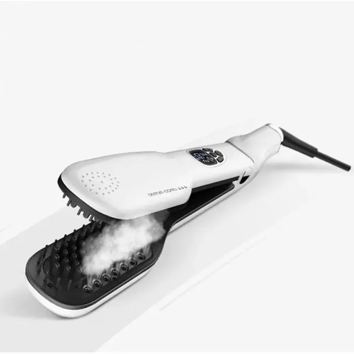 BROSSE LISSANTE ofeliBRUSH Steam Comb Straightening-blanc