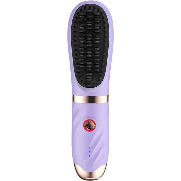 Brosse lissante - XVX - 6 cm - Chauffe rapide 30s - Technologie ionique - Violet