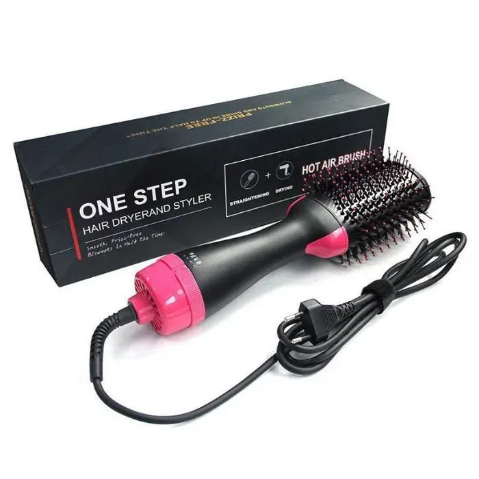 Brosse Soufflante 3 en 1 Brosse Chauffante Brushing Brosse Cheveux Brushing Professionnel-Chauffante Brosse Coiffante pour S BROSSE
