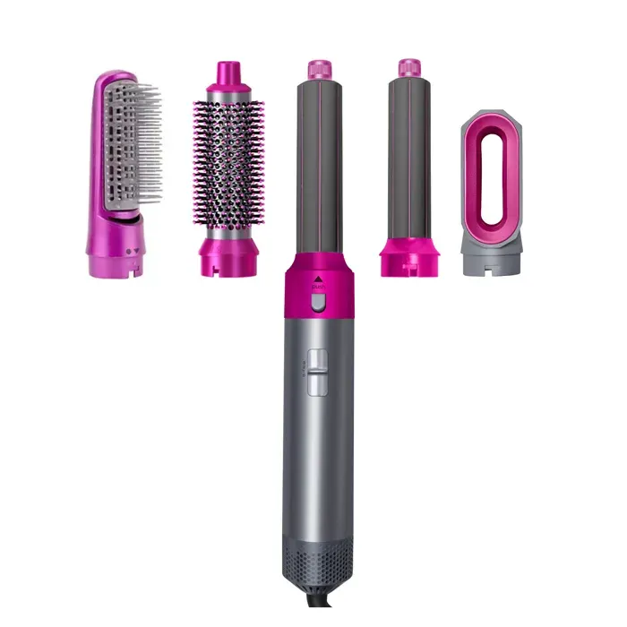 Brosse soufflante 5 en 1 sèche cheveux ionique avec brosse lissante pour cheveux boucleur - TepidBee - coiffante chauffante pour l