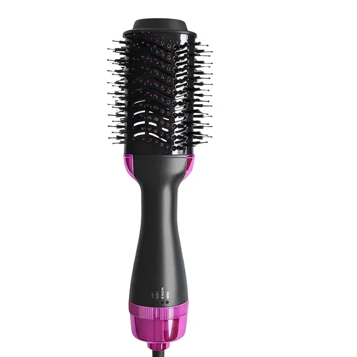 Brosse soufflante - AVIZAR - Multifonction 650W - 3 températures - Lisse/boucle/volume - Noir