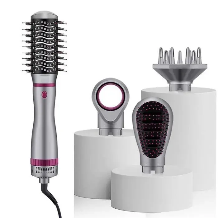 BROSSE SOUFFLANTE Brosse Soufflante 3 en 1Brosse pour Sèche 1000W Sécher Lisser Donner du Volume et Coiffer