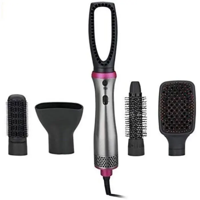 Brosse Soufflante Coiffante Coiffante 5 en 1 One Step Brosse agrave air chaud Ionique neacute gatif Segrave ch BROSSE SOUFFLANTE