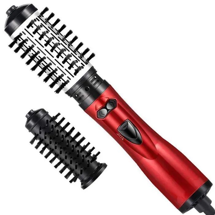 Brosse soufflante Électrique tournante et chauffante Automatique Sèche-Cheveux Rotative 360 QIEDOVIEY