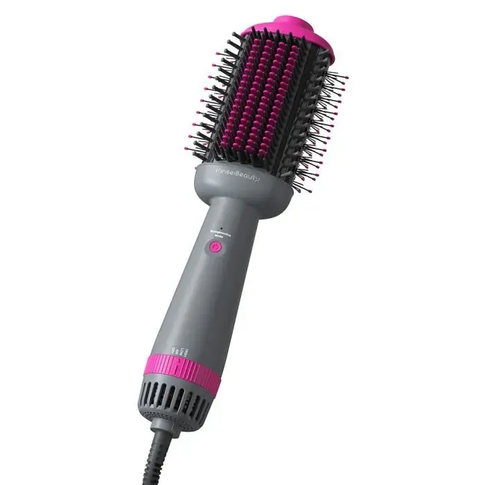 Brosse Soufflante - KINSEIBEAUTY - 2 en 1 - 1000 Watt - 3 Températures - Ions Négatifs