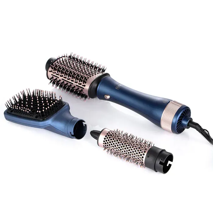 Brosse Soufflante RAF R4573 1200W 3 en 1 Lissage Bouclage Séchage Interchangeable 3 Températures
