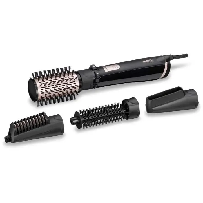Brosse soufflante rotative BaByliss AS200E Dry Straighten and Style 4-en-1 1000W avec fonction ionique