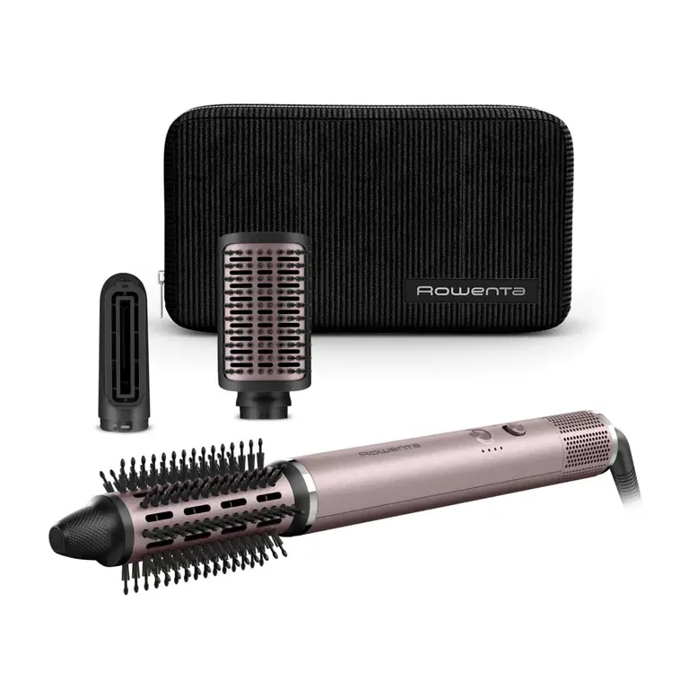 Brosse soufflante - Rowenta - Régulation du flux dair - Flux dair froid - Concentrateur - Petite brosse ronde — vue 2