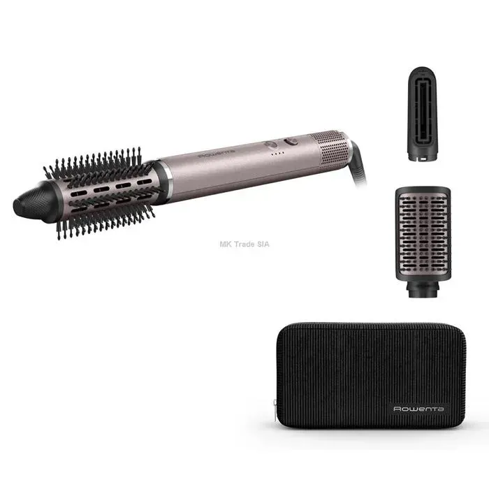 Brosse soufflante - Rowenta - Régulation du flux dair - Flux dair froid - Concentrateur - Petite brosse ronde