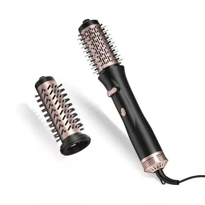 Brosse Soufflante Sche-cheveux Ionique Rotative Brosse de Coiffage Air Chaud avec Tte 38 mm et 50 mm Volumateur d BROSSE SOUFFLANTE